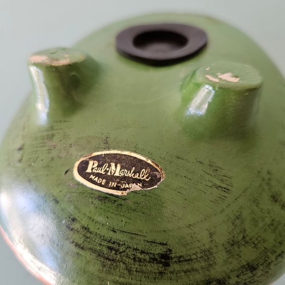 Vintage 60s 70s Paul Marshall Frog Froggy Piggy Coin Bank Groovy Mod Cute Japan - Picture 8 of 8